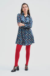 Short Mars Navy Dress